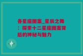 各星座图案_星辰之舞：探索十二星座图案背后的神秘与魅力