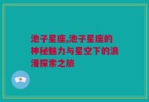 池子星座,池子星座的神秘魅力与星空下的浪漫探索之旅