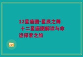 12星座图-星辰之舞 十二星座图解读与命运探索之旅