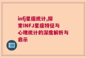 infj星座统计,探索INFJ星座特征与心理统计的深度解析与启示