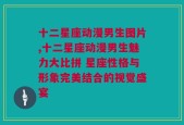 十二星座动漫男生图片,十二星座动漫男生魅力大比拼 星座性格与形象完美结合的视觉盛宴
